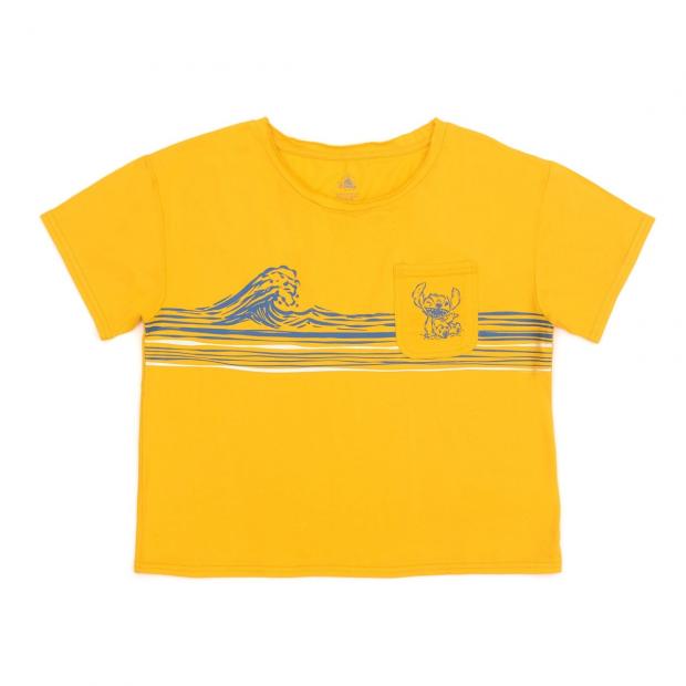 Bradford Telegraph and Argus: Disney Store Stitch Ladies' Yellow T-Shirt (ShopDisney)