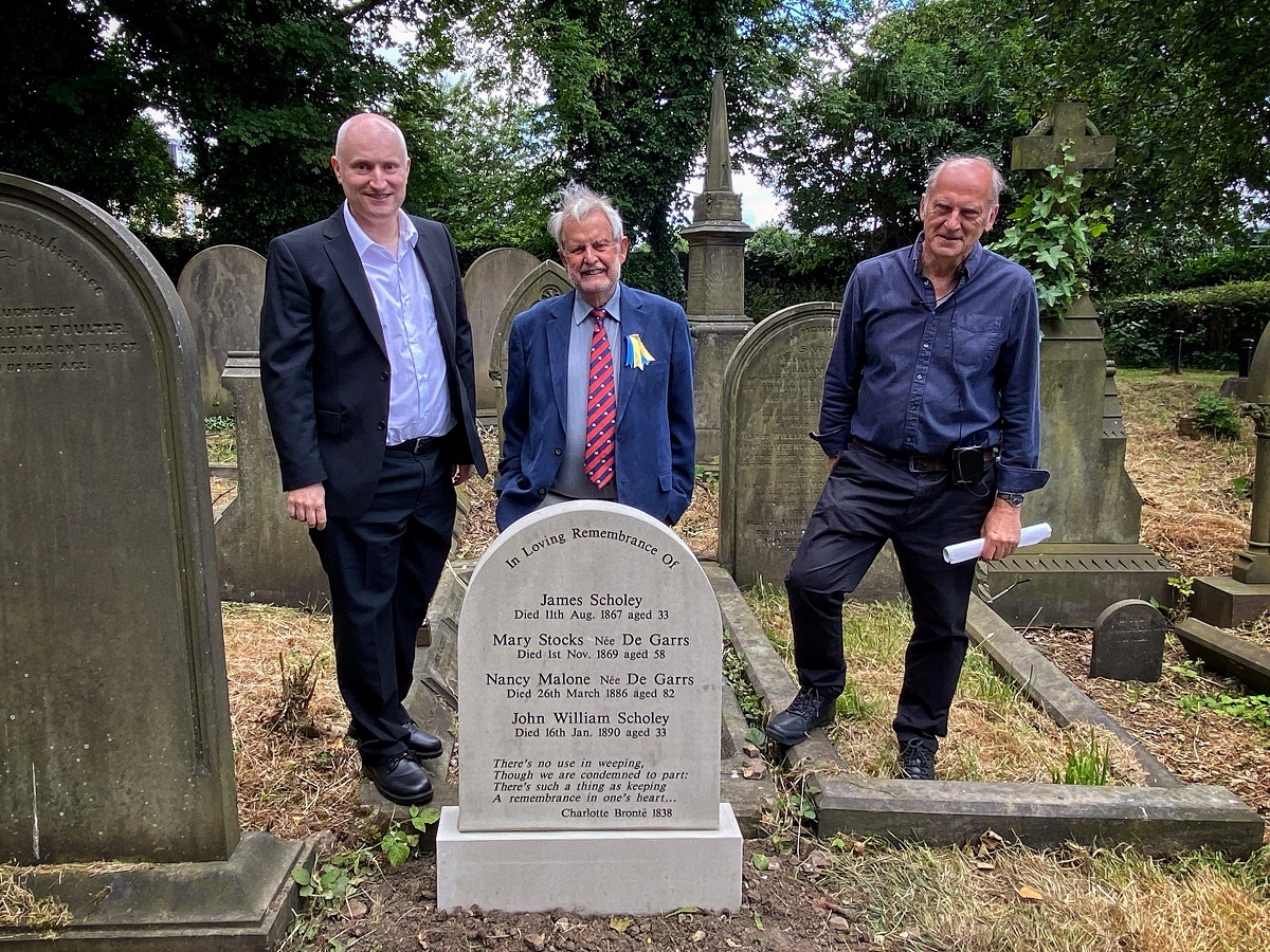 Tombe du cimetière Undercliffe pour la nounou Bronte décédée à Bradford Workhouse