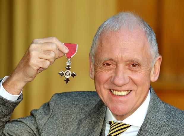 Bradford Telegraph and Argus: Harry with his MBE. Pic: PA Wire 