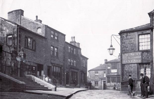 Bradford Telegraph and Argus: Haworth's main street as it used to look