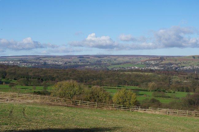 A view of Heaton Woods, with Shipley in the background, taken by M A Choudhury, of Ashwell Farm, Bradford.