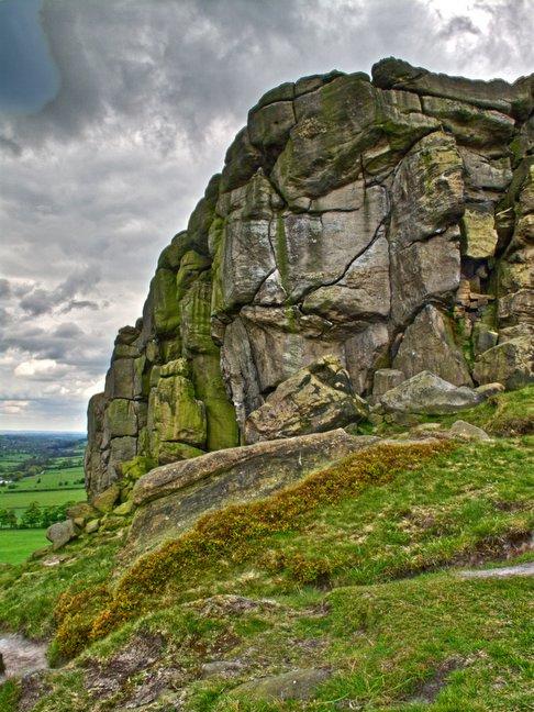 Almscliff Crag, North Yorkshire, taken by Philip Hotton, of Odile Mews, Bingley.
