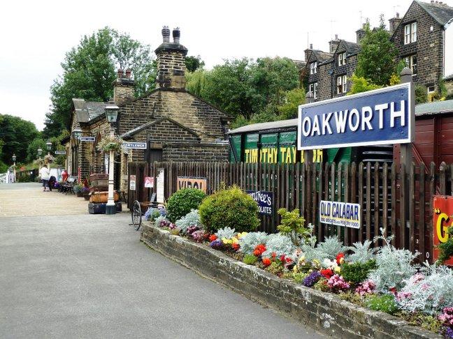 Oakworth Station, taken by Jane Wright, of High Park Drive, Heaton, Bradford.