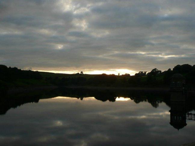 Lower Laithe Reservoir, Stanbury, taken by Josh Badman, of Grange Road, Riddlesden, Keighley.