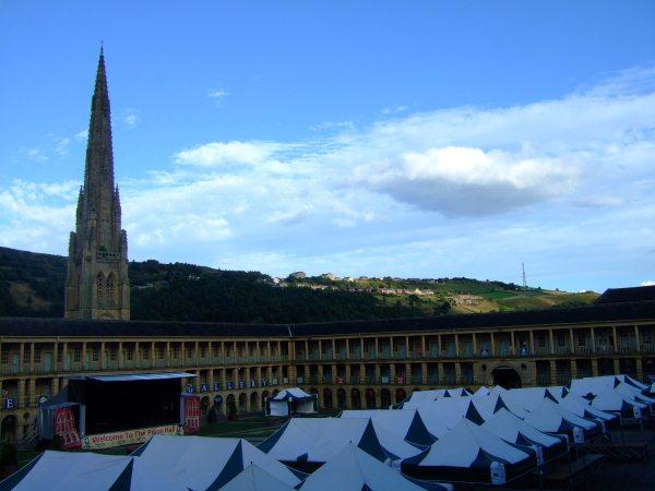 The Piece Hall at Halifax, taken by Kevin Rowley, of Malvern Crescent, Riddlesden, Keighley.