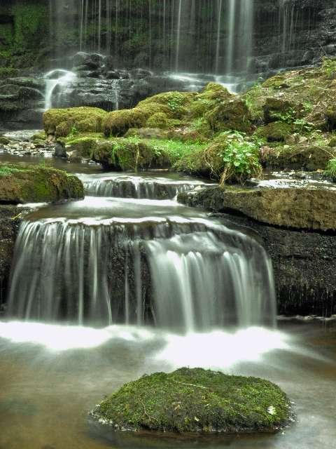 Scaleber Force Waterfall, Settle, taken by Ian Williams, of Chadwell Springs, Cottingley, Bingley.