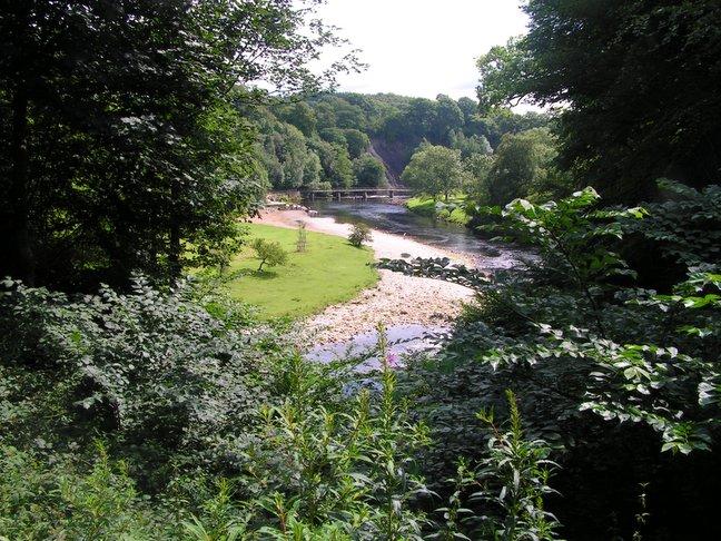 A view of the river at Bolton Abbey, taken by Stacey Rose Metcalfe, of Hollingate, Otley.
