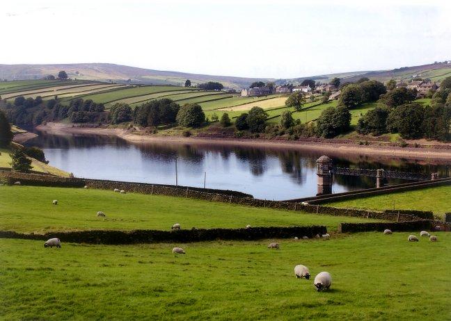 Laithe Reservoir from Penistone Hill, by Alan Williams, of Wyke