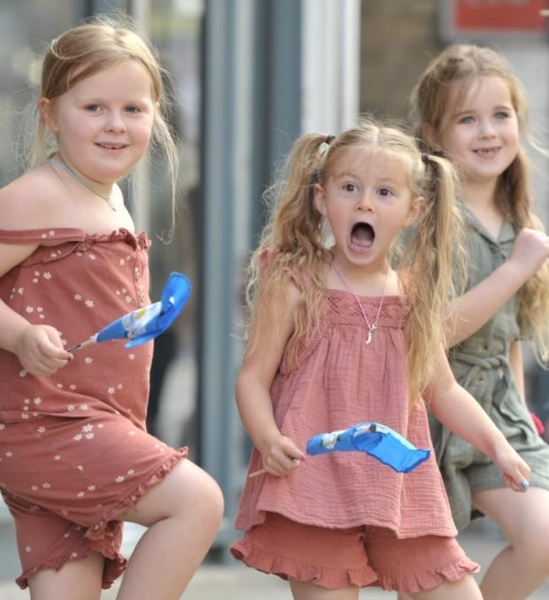Bradford Telegraph and Argus: Youngsters have fun at the Yorkshire Day celebrations