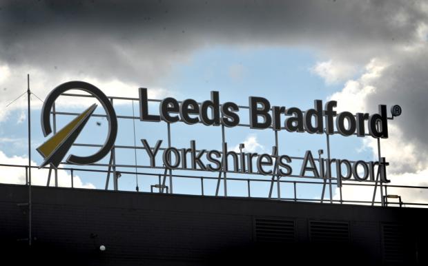 Bradford Telegraph and Argus: The flights were due to go from Leeds Bradford Airport 