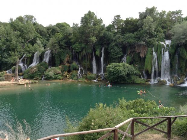 Bradford Telegraph and Argus: Tranquil Kravice Waterfalls in Bosnia 