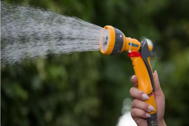 The hosepipe ban is coming. Pic: PA