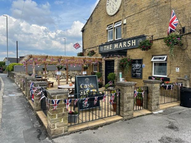 A friendly pub with a great beer garden