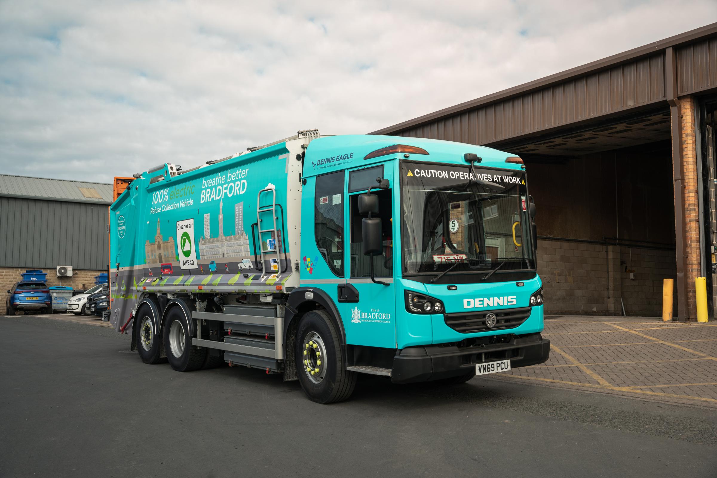 Clean Air Zone debate rages as council gets electric bin lorry