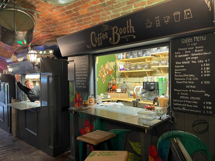 Coffee Booth at Sunbridgewells in Bradford city centre expands