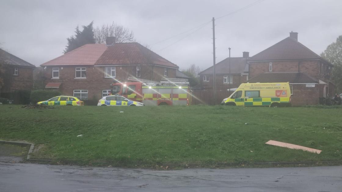 Burneston Gardens, Buttershaw: Emergency services called to incident