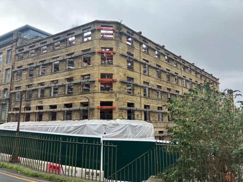 Development of derelict warehouse will now include roof terrace 