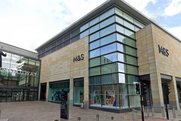 The Marks & Spencer store in Bradford