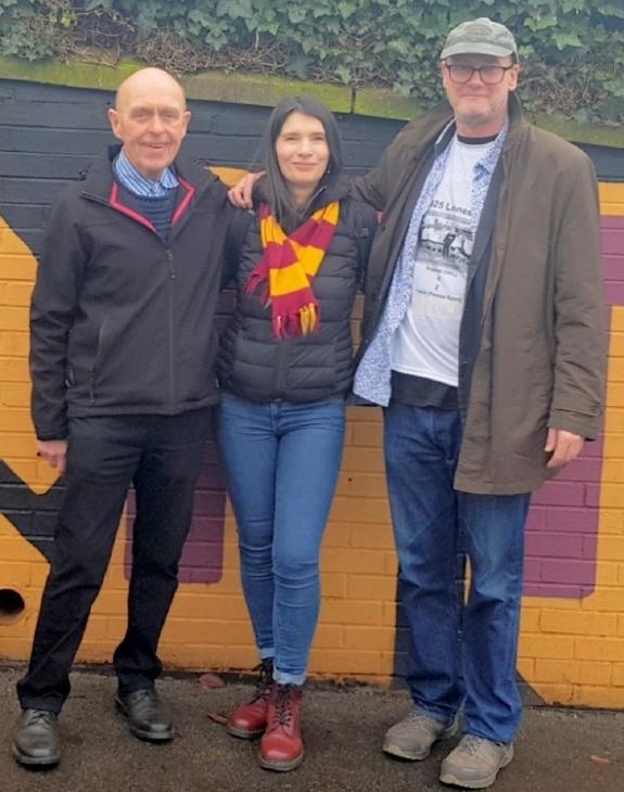 Bradford Telegraph and Argus: Malcolm May, Kathryn Hey and Steve Bolton Bradford Telegraph and Argus: Malcolm May, Kathryn Hey and Steve Bolton