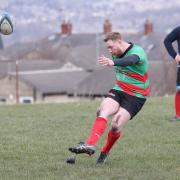 Former Wibsey man Danny Belcher scored Baildon's first try in their win over North Ribblesdale. Picture: Alex Daniel Photography.