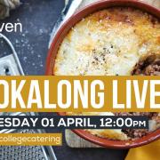 Cookalong Live with Craven College Catering Tutor, Richard Newall.