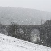 A past snowy scene in the Bradford area