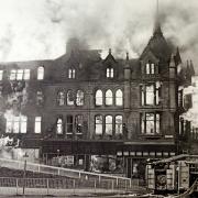 Bradford’s much-loved Busbys department store burns down on August 30, 1979