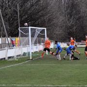 Brighouse Town faced off with Harrogate Town