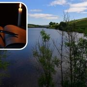 BOOK OF CONDOLENCE: Ponden Reservoir, on Scar Top Road, near Haworth, where the body of a 27-year-old man was found in the water on Tuesday (June 15)