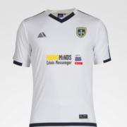 Guiseley U14 Green’s have collaborated with charity ‘Young Minds’ for the 2021/22 shirt