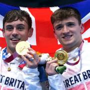 Tom Daley and Leeds' Matty Lee collect gold in the synchronised 10 metres platform at Tokyo 2020