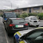 This Audi was seized by police in Elland