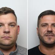 James Fairburn and Stuart Penney, both jailed for blowing up cash machines to steal £300,000