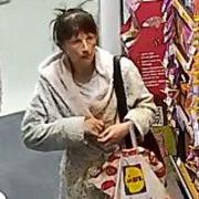 Police would like to identify this person in relation to a shop theft