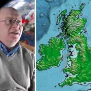 Coastal shelves referred to as Doggerland will be mapped by a team of University of Bradford archaeologists. Professor Vince Gaffney, left. Picture: University of Bradford