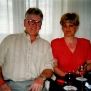 Richard Pickles, who died from mesothelioma, with his wife Julie
