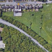 An aerial view of land off High Street and Challenge Way in Hanging Heaton, which is destined to become a housing estate. (Image: Google) FREE USE TO ALL NEWSWIRE PARTNERS