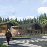 An artist's impression of the planned new dementia centre