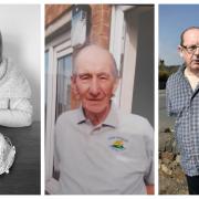 L-R: Good Neighbour finalists Siobhan Dowling, Peter Walker and David Rhodes