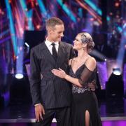 Dan Walker and his partner Nadiya Bychkova were eliminated from Strictly Come Dancing at the Quarter Final stage (PA)