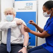 Boris Johnson has received his booster dose of the Covid-19 vaccine in the face of the Omicron variant. Pic: PA