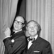 Eric Morecambe and Ernie Wise. Pic: PA Wire