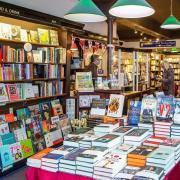 The Grove Bookshop's colourful interior. Picture: Heidi Marfitt.