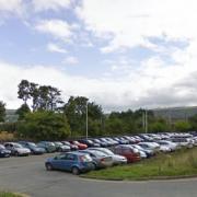 The existing car park at Steeton and Silsden station
