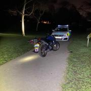 Police recover stolen bike in Buttershaw. Picture West Yorkshire Polic- Bradford South