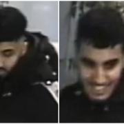 Police would like to identify these two people in relation to an assault. Picture: West Yorkshire Police
