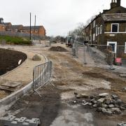 Progress on the expansion to Allerton Road after 10 months of work.