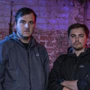 James and Nathan have narrow escape on tonight's Hunted. Picture: Channel 4
