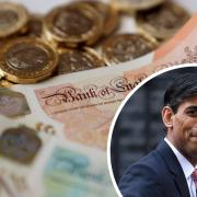 Thousands of Bradford households eligible for a council tax rebate. Inset, Chancellor Rishi Sunak. Picture: PA/Newsquest