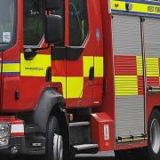 Three appliances responded to a house fire in Mirfield